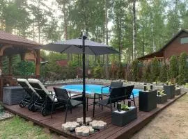 Borowa Przystań Domek nad Jeziorem Borowym