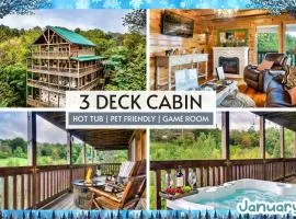 Pet-Friendly, Views, Hot Tub, WIFI, Game Room