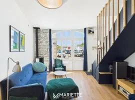 -COTTEN-grand duplex vue mer au coeur de Concarneau