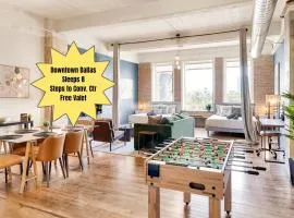 Downtown Loft Walk to Convention Center I Sleeps 8