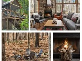 Mountainside w Fireplace, Fire Pit, Deck, & WiFi