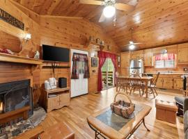 Alpen Creek Hideaway Cabin with Private Trail: Sautee Nacoochee şehrinde bir otel