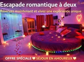 Love Room à deux pas de l'Océan avec Hammam, Sauna et Bain à 2 Surprise garantie