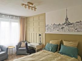 Elegance - 15 min Paris, Gare & CDG, hotel em Le Bourget