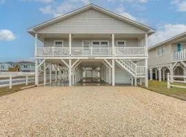 Steps to Sand! Family Ocean Isle Beach Retreat