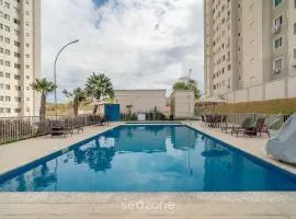 Apto em prédio c/ piscina em João Pessoa - JDS0104