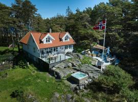 Strandperle Med Utekjøkken På Hvaler, hotel en Skjærhollen