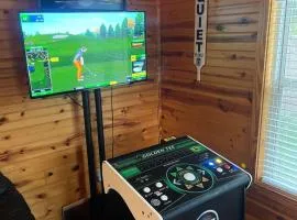 Lakefront Covered Dock Fire pit Sleeps 12