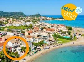 Beachfront Villa Anatoli Sidari with private heated pool