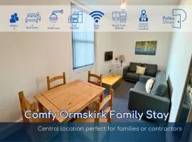 Comfy Ormskirk Family Stay by PolkaStays