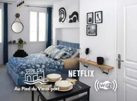 Au Cœur du Vieux-Port Marseille - escapade Chic Climatisé Netflix