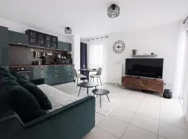 Appartement Cosy avec parking Proche aéroport et Bordeaux