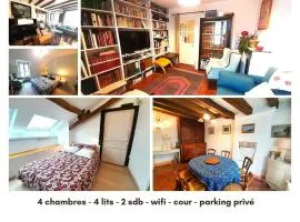 Belle maison de ville 4 chb cour privee