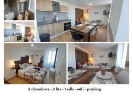 Elégant appart- 2 chb- wifi- Vatan centre, hôtel à Vatan