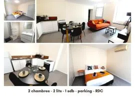 Ecueillé centre -bel appart neuf 2 chambres