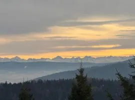 Widokówka Kudłacze Domek z Jacuzzi