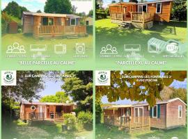 Chalet 3 chambres 6 pers Tohapi 3 étoiles- Direct proprio- plusieurs logements, hotel v destinaci Ivry-la-Bataille