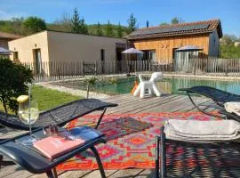 Magnifique Eco-gîte 4 personnes avec piscine naturelle