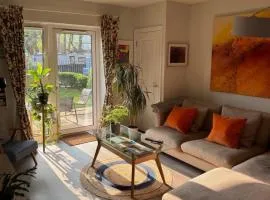 Stylish Art Apartment with Canal