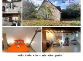 L'ancienne boulangerie du Grand Verger 7 pers, Hotel in Déols