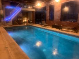 Le Ch&acirc;teau de Failloux, Piscine int&eacute;rieure, Sauna