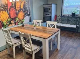 Charmante Fachwerkhaushälfte mit Sauna