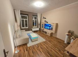Boardinghouse mit 10 großen Apartments mit Parkplatz und Balkon, хотел в Кемниц