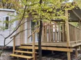Mobil home confortable avec terrasse au camping de Neffes - API-1-52-1021