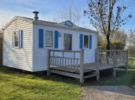 Mobil-home cosy avec terrasse à Puyravault - API-1-52-1341