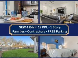 NEW Temple House - 12PPL - Families, Groups, Insurance - Quiet Street, 5 Mi To Meta, BS&W, UMHB Pets OK, FAST Wi-Fi FREE Parking - Professionally Managed By Stay Albatross Furnished Rentals