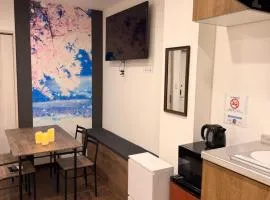 登福桜 通天閣徒歩圏,難波,新今宮徒歩2分,最大8名,和モダン民泊,大阪,動物園前駅1分