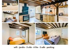 Janedala gite 8 pers Levroux, hotel a Levroux