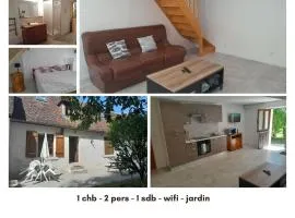 Agréable et jolie maison avec grand jardin