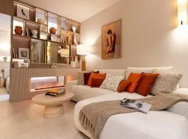 Modern apartment, bathtub, air conditioning, 4 people