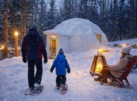 L'Évasion - Dôme en nature avec accès au lac, hotel i Saint Zenon