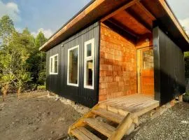 Cabaña interior en el bosque PV