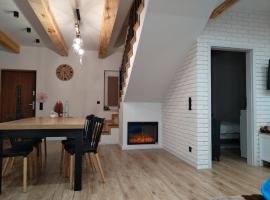 Domek NAD RZEKA、Korczewのホテル