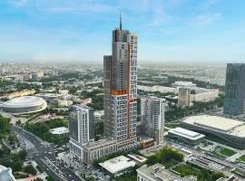 Stylish Luxury Apartments in Nest One Next to City Mall