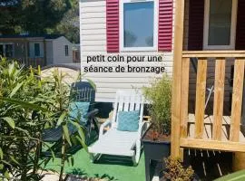 Mobil home 8 Personnes climatisé 3 chambres avec Piscines et Plage à pied à 500m à Canet-Plage