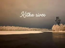 Kitka riverview retreat with sauna