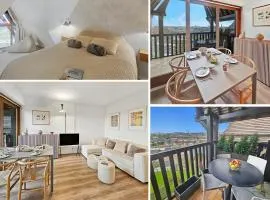 Piscine, balcon, Stationnement, Vue box hippodrome
