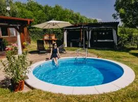 Holiday Home Arcadia with pool, hot tub and sauna