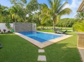 Puerto Aventuras 2BR alberca golf y playa