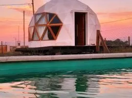 Glamping privado con pileta y quincho