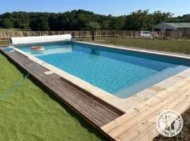 Maison confortable avec jardin, piscine partagée et cheminée à Brantôme - FR-1-616-406