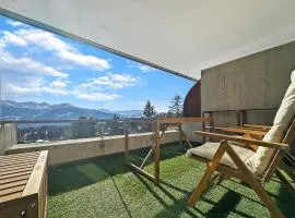 Alpine Club Retreat, Central Studio, Pool and View