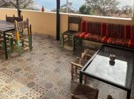 Superbo Stay Sea & Mountain View Apartment & Studio with Shared Terrace - Near Taghazout - Moroccan Style Home