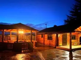 Log Cabin with Private Sauna and Fire Place in Canterbury