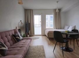 Uusi tyylik&auml;s asunto ydinkeskustassa，拉彭蘭塔的住宿空間