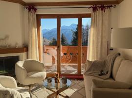 Romantic Alpine Retreat in Crans-Montana, hotell i Crans-Montana